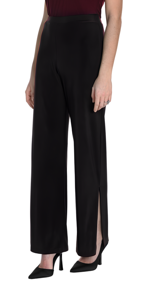 Wide Leg High Side Slit Pant. Style FL249027