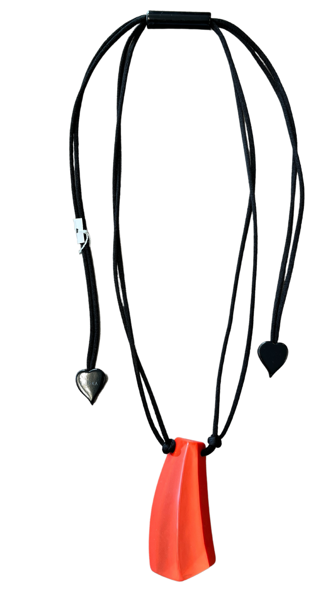 Emocion Collection - Orange Pendant Necklace. Style 91502019206Q00
