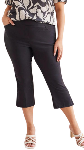 Size Inclusive Flatten It Pull On Capris. Style TR1265V-7165