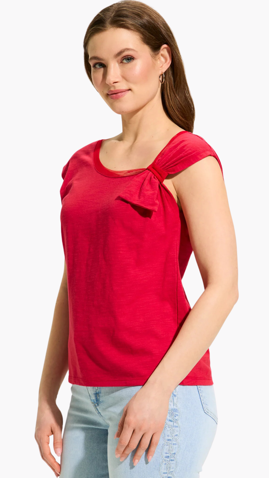 Rouge Knot Neck Top. Style FD3747476
