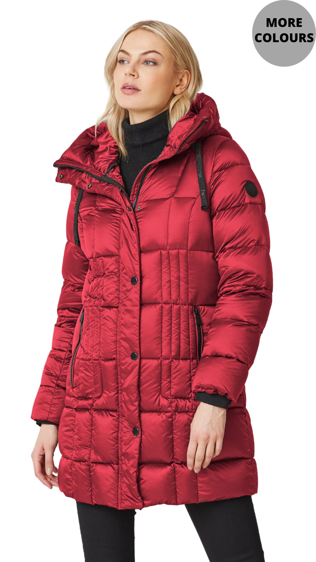 Grid Quilted Lightweight Down FIlled Outerwear. Style JUN2244