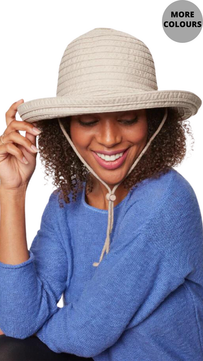 Botanist Brim Cotton Hat. Style PH17558