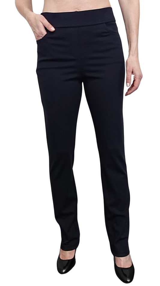 Petite Pull On Pocket Stretch Pant. Style SW75008P