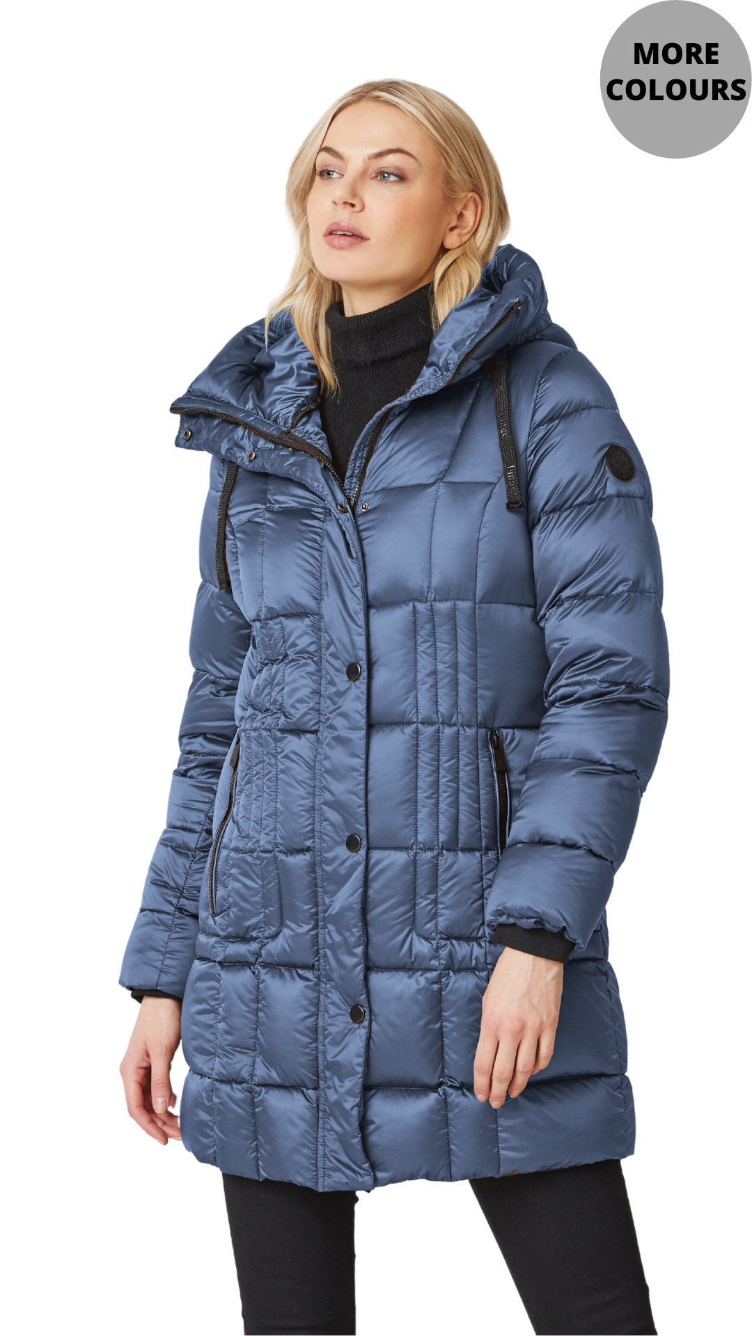 Grid Quilted Lightweight Down FIlled Outerwear. Style JUN2244