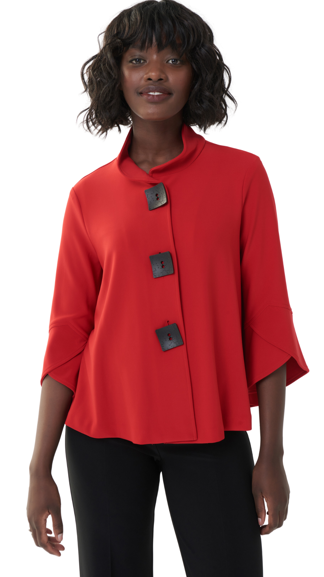 Classic Trapeze Jacket in Multiple Colours. Style JR193198TT