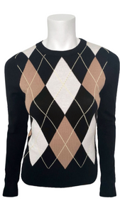 Soft Knit Argyle Sweater. Style MOTMOL3275