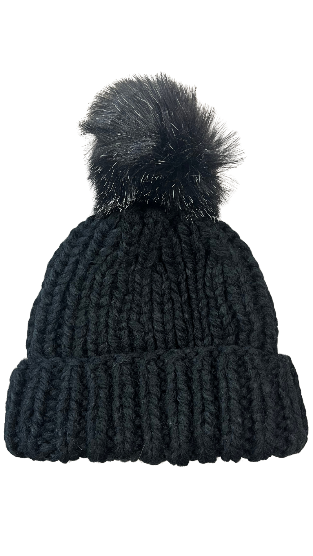 Chunky Knit Fleece Lined Toque. Style PH17757