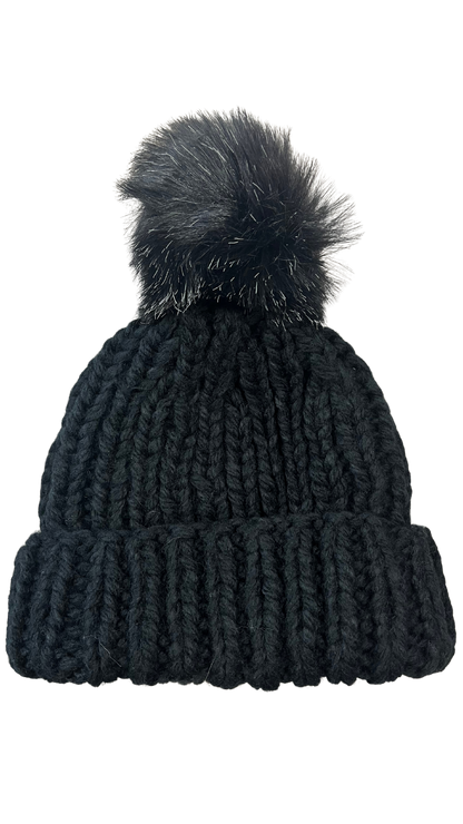 Chunky Knit Fleece Lined Toque. Style PH17757