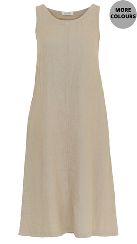 Lightweight Linen Midi Dress. Style DOLC24260