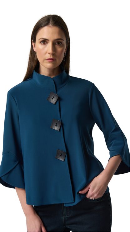 Classic Trapeze Jacket in Multiple Colours. Style JR193198TT