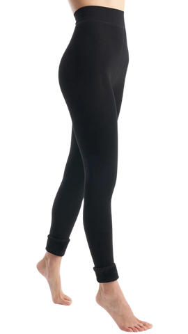 Cozy Faux Fur Lined Leggings. Style LEML-5072