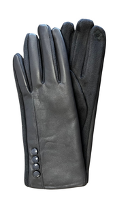 Touchscreen Compatible Stretch Gloves. Style ELWMILA20-GRY