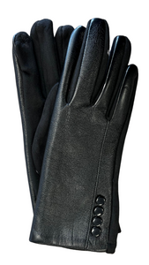 Touchscreen Compatible Stretch Gloves. Style ELWMILA20-BLK