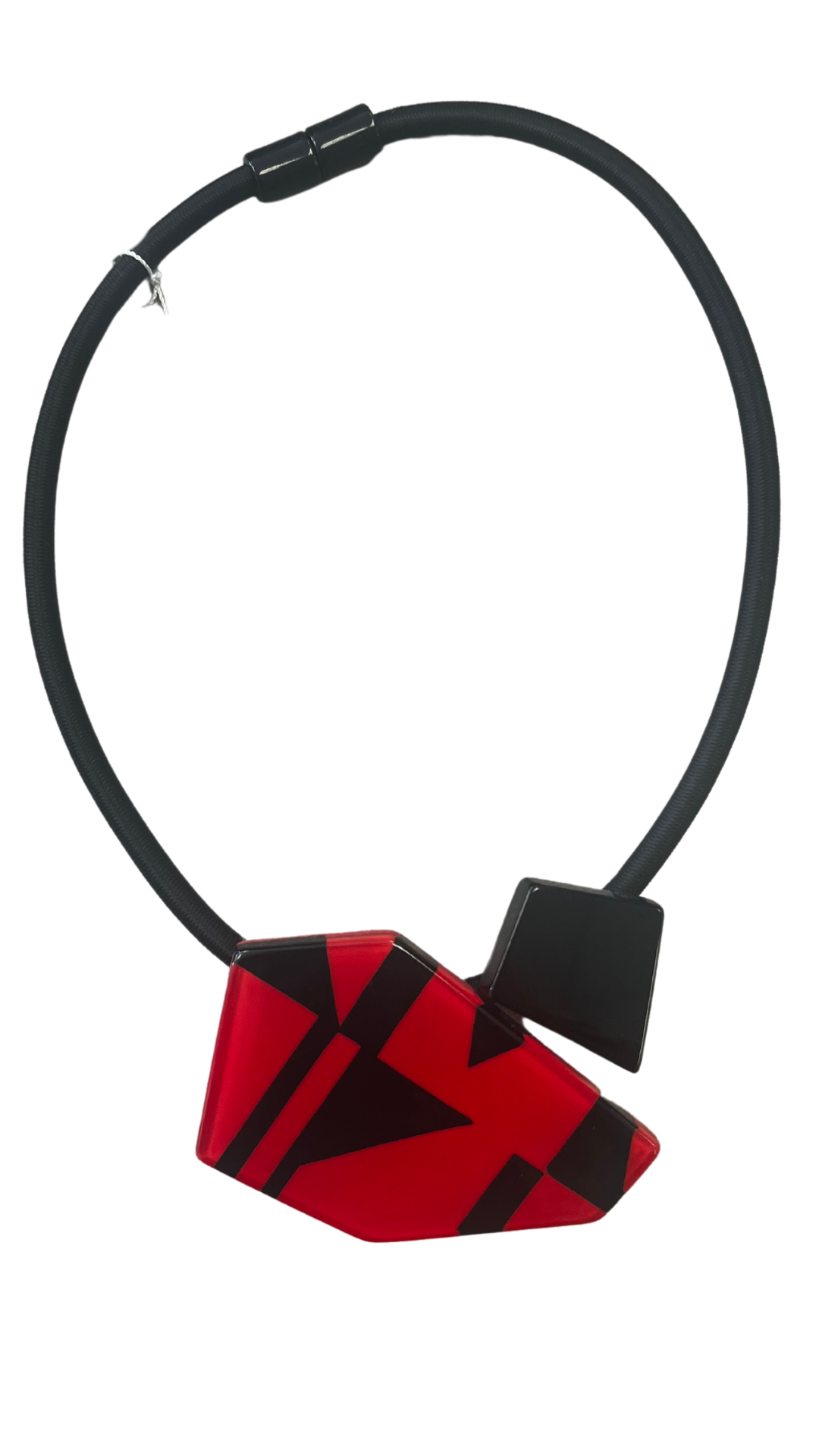 Urbana Collection - Red & Black Necklace. Style 5410150REDDQ02