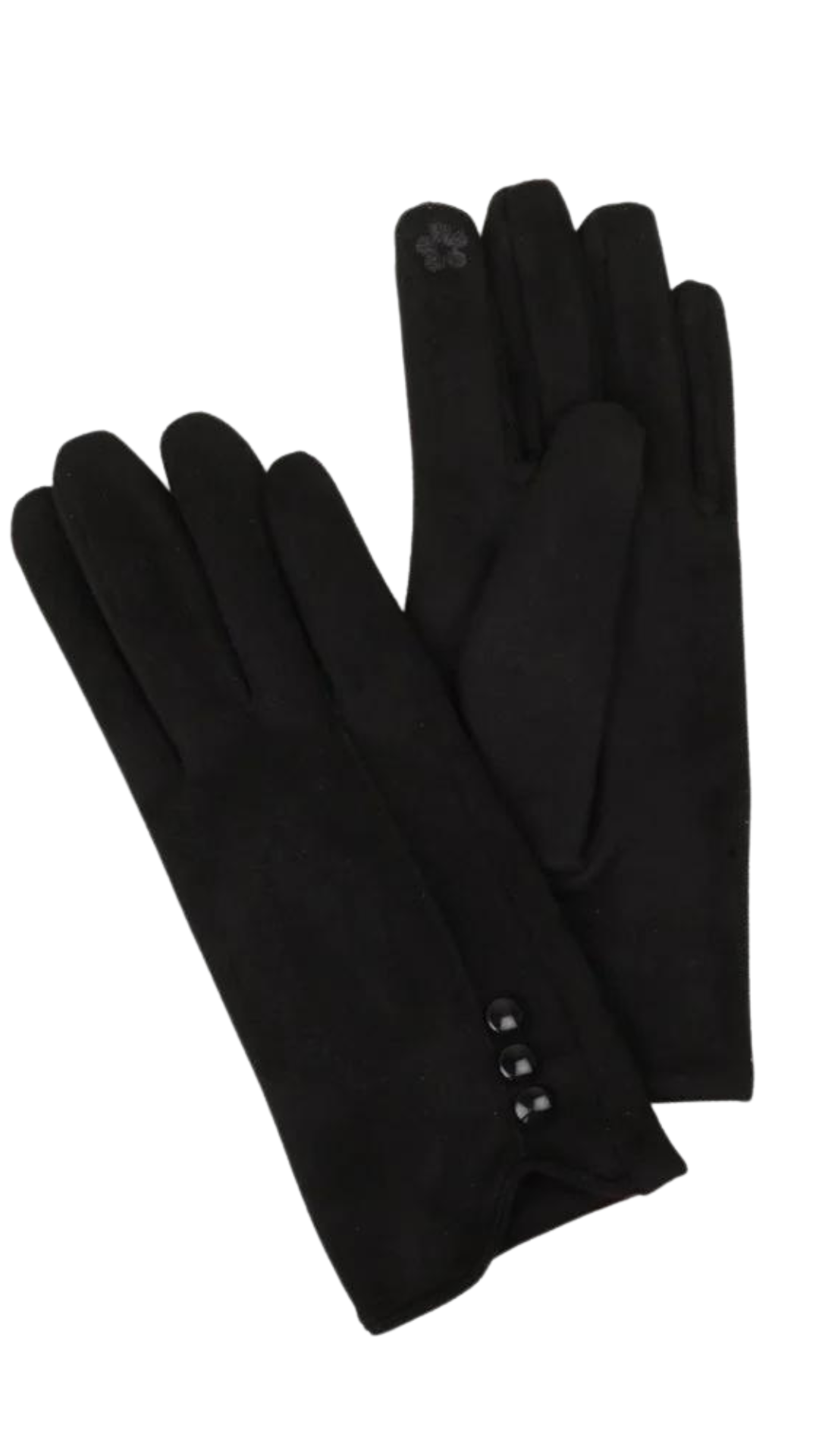 Soft & Stretchy Touchscreen Navy Gloves. Style CARA9000-DKB