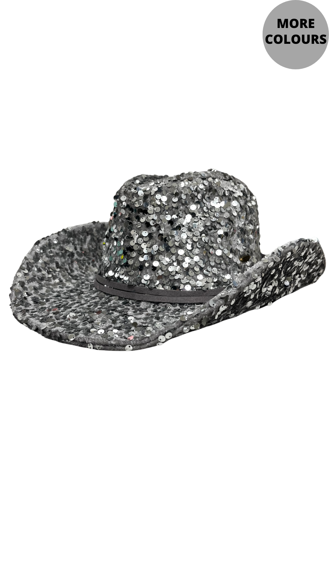 Sequin Covered Cowboy Hat. Syle MODVCC-0071