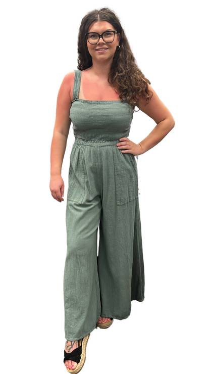 Zafirina Wide Leg Jumpsuit. Style DUN4373