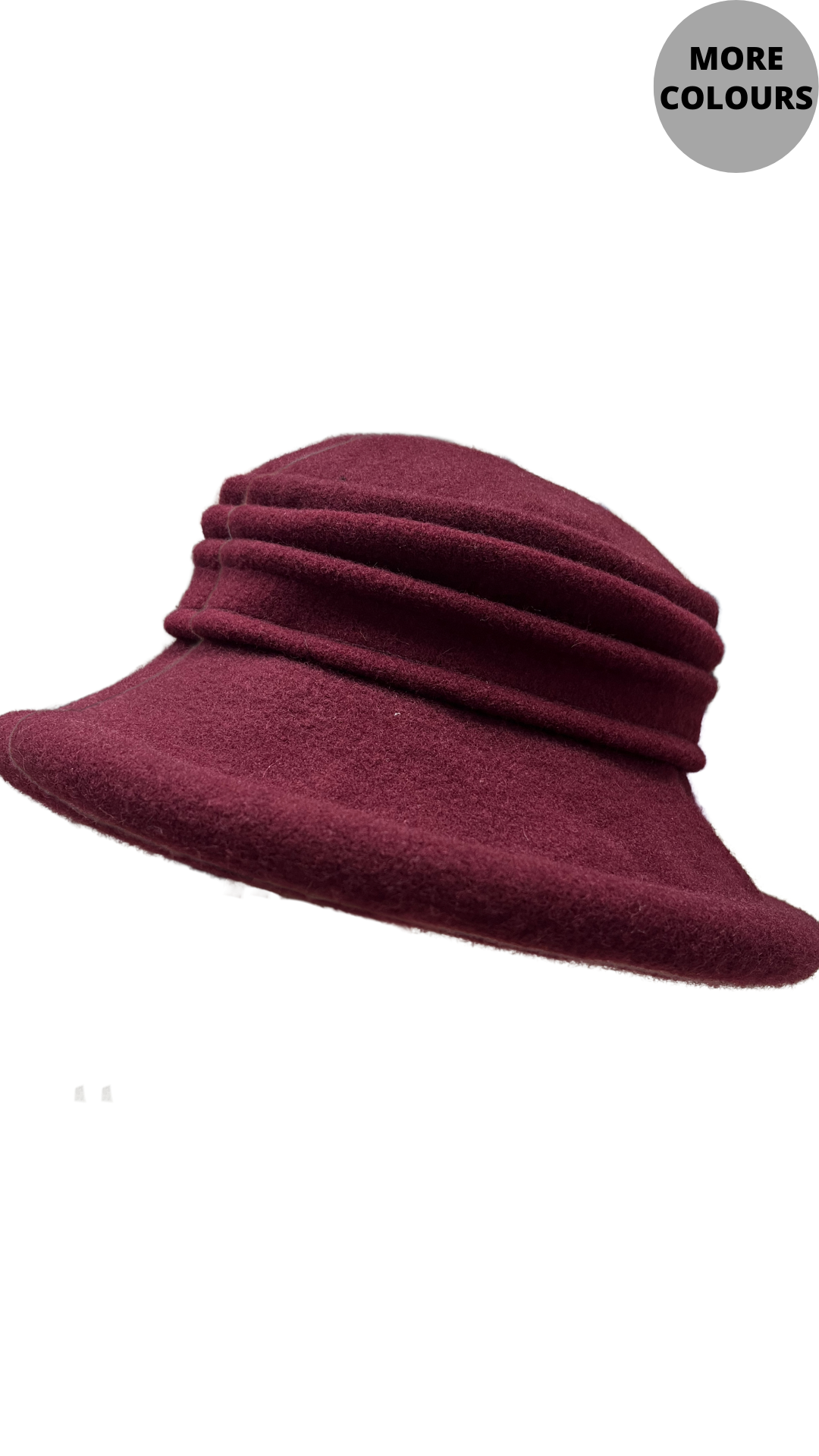 Lauren Brim Wool Hat in Multiple Colours. Style PH25499