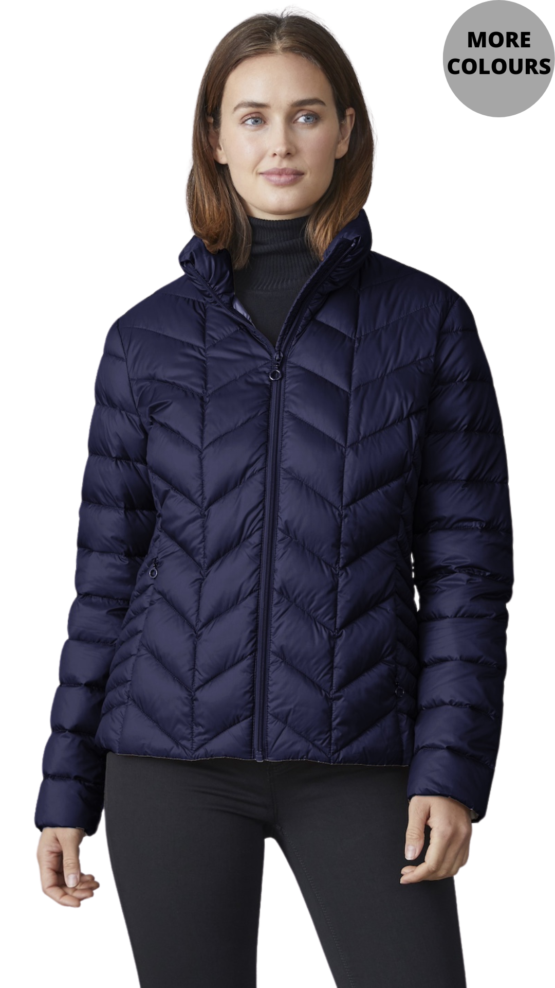 Daisy Cheveron Quilted Puffer Outerwear. Style JUN2040