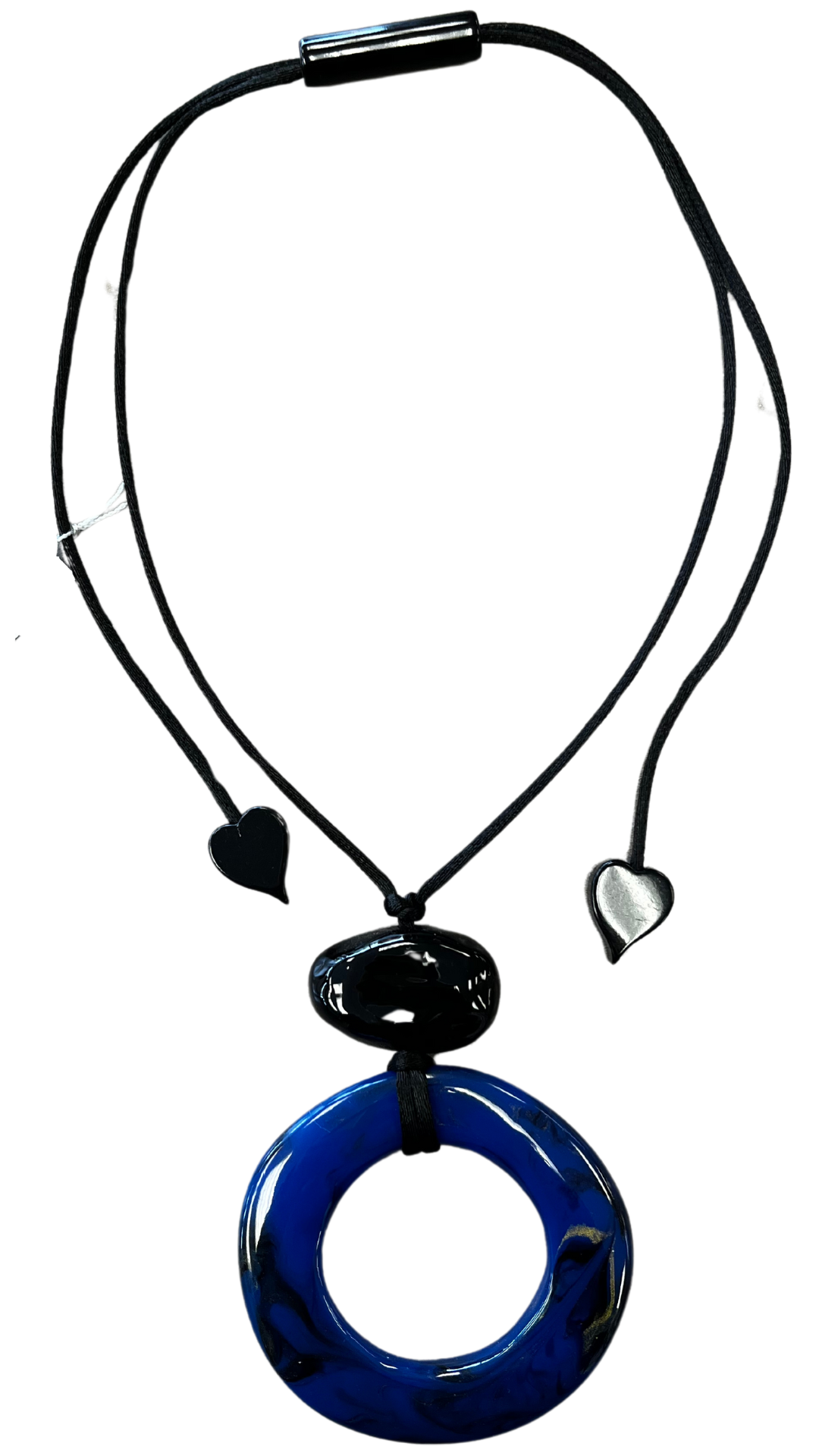 Organic Collection Blue & Black Necklace. Style 6300213LAPIW00