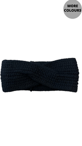 Merino Cross Over Knit Headband. Style PH28115