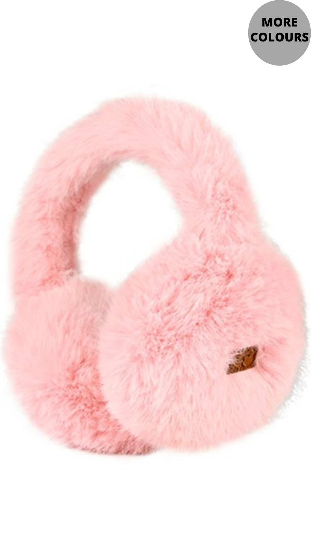 Fuzzy Faux Fur Earmuffs. Style MODEMS-4350