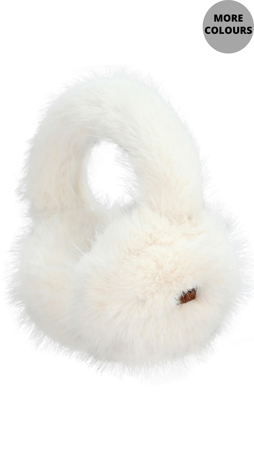 Fuzzy Faux Fur Earmuffs. Style MODEMS-4350