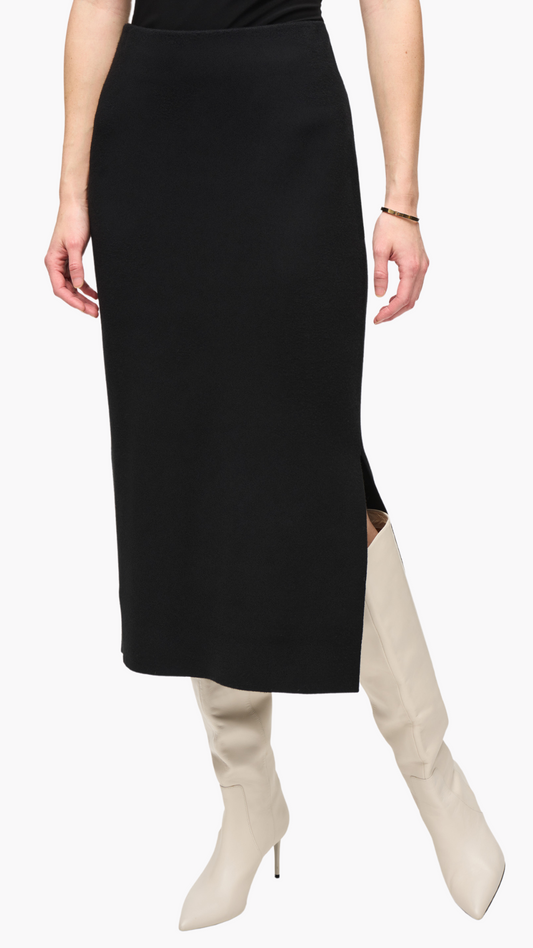 Sweater Knit Midi Skirt. Style JR243967