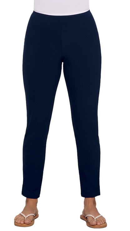 Narrow Pant Midi in Navy. Style SI2748MNAVY