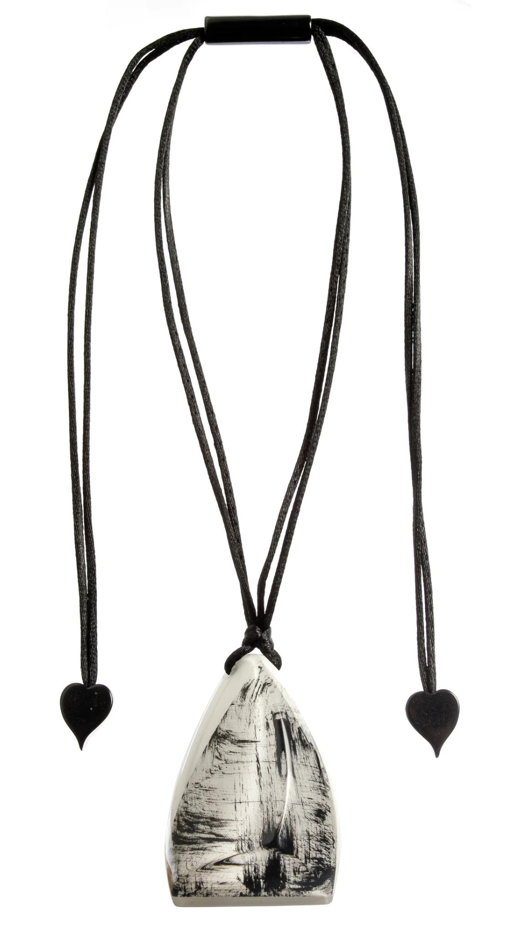 Illucion Collection Single Resin Pendant Necklace. Style 6390201WHITQ00