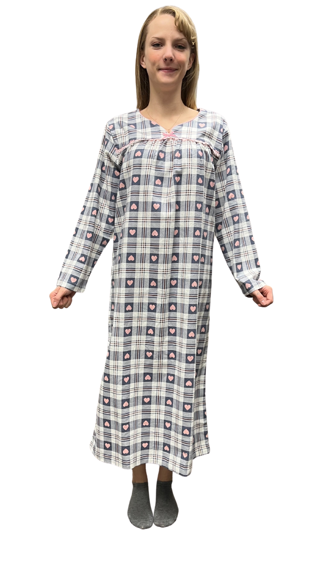 Flannel Nightgown. Style KAYAF11435SWEET