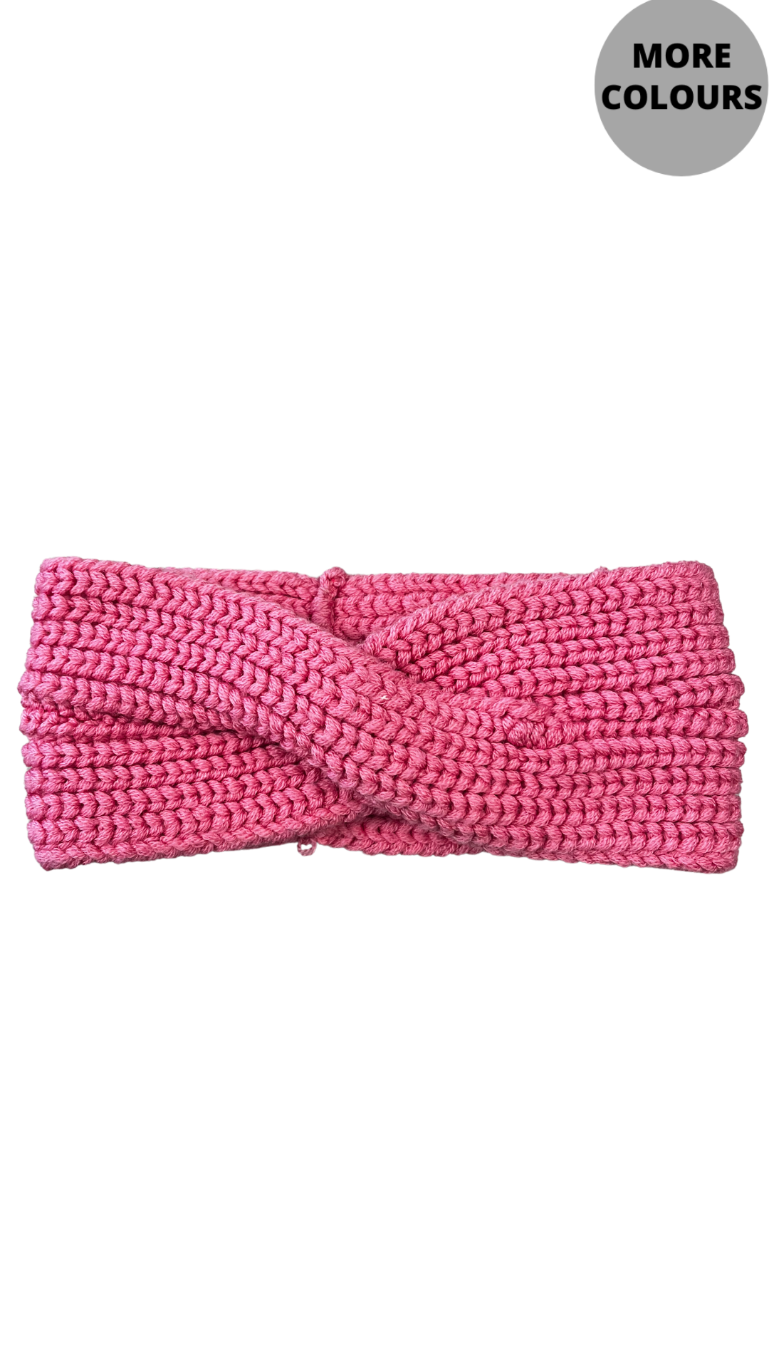 Merino Cross Over Knit Headband. Style PH28115