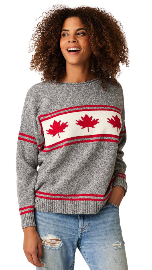 Rolled Edge Canada Sweater. Style PH87314