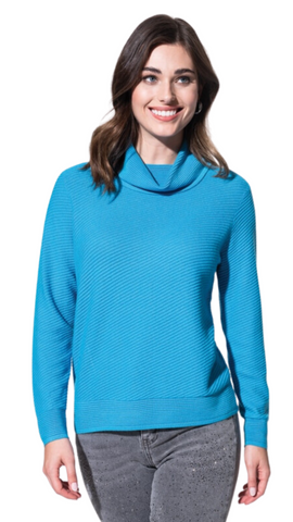 Cowl Neck Sweater in Multiple Colours. Style ALSA42196