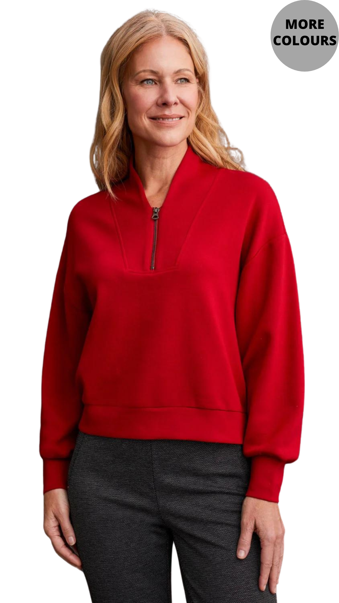 Soft Lux Stretch 1/4 Zip Pullover. Style TR1892O-339O