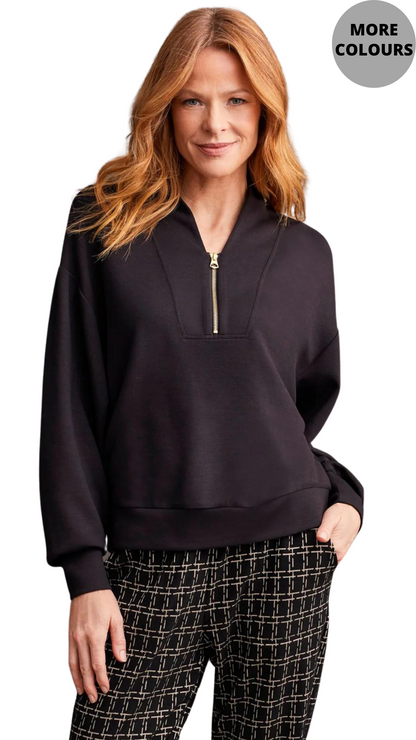 Soft Lux Stretch 1/4 Zip Pullover. Style TR1892O-339O