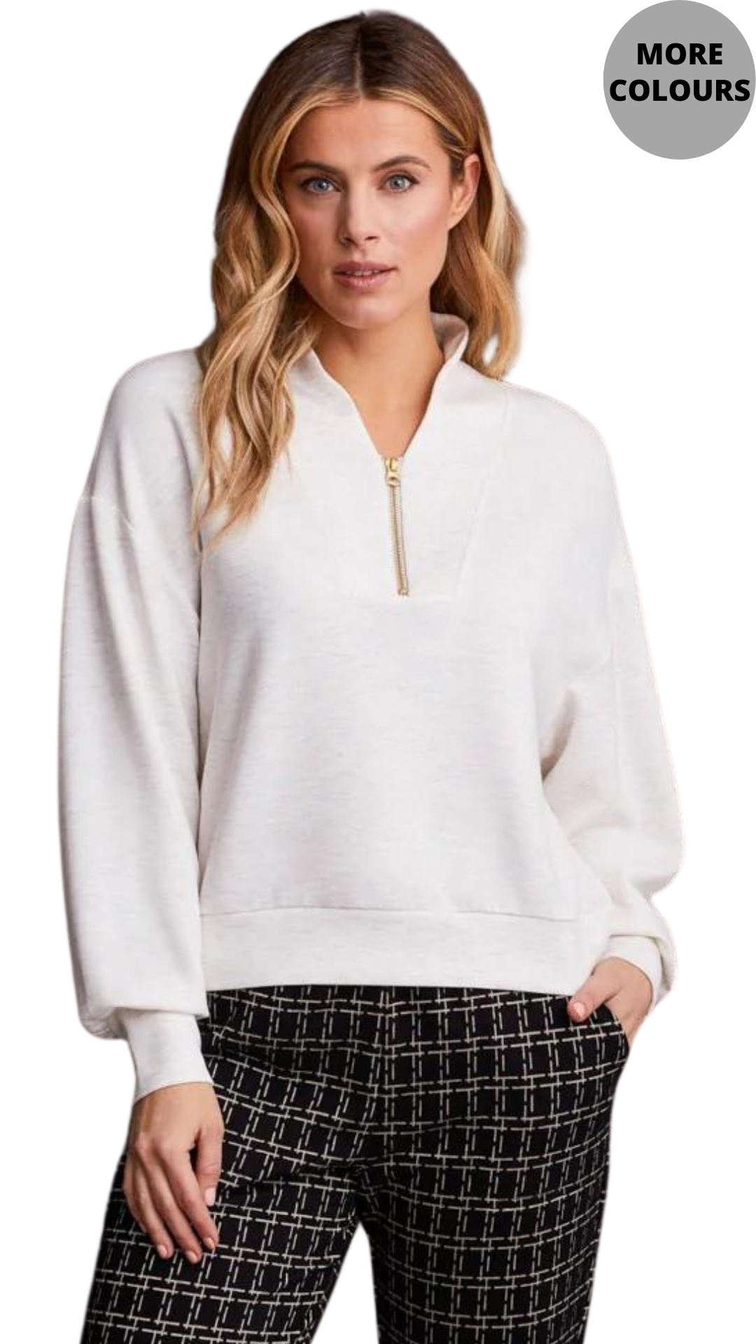 Soft Lux Stretch 1/4 Zip Pullover. Style TR1892O-339O