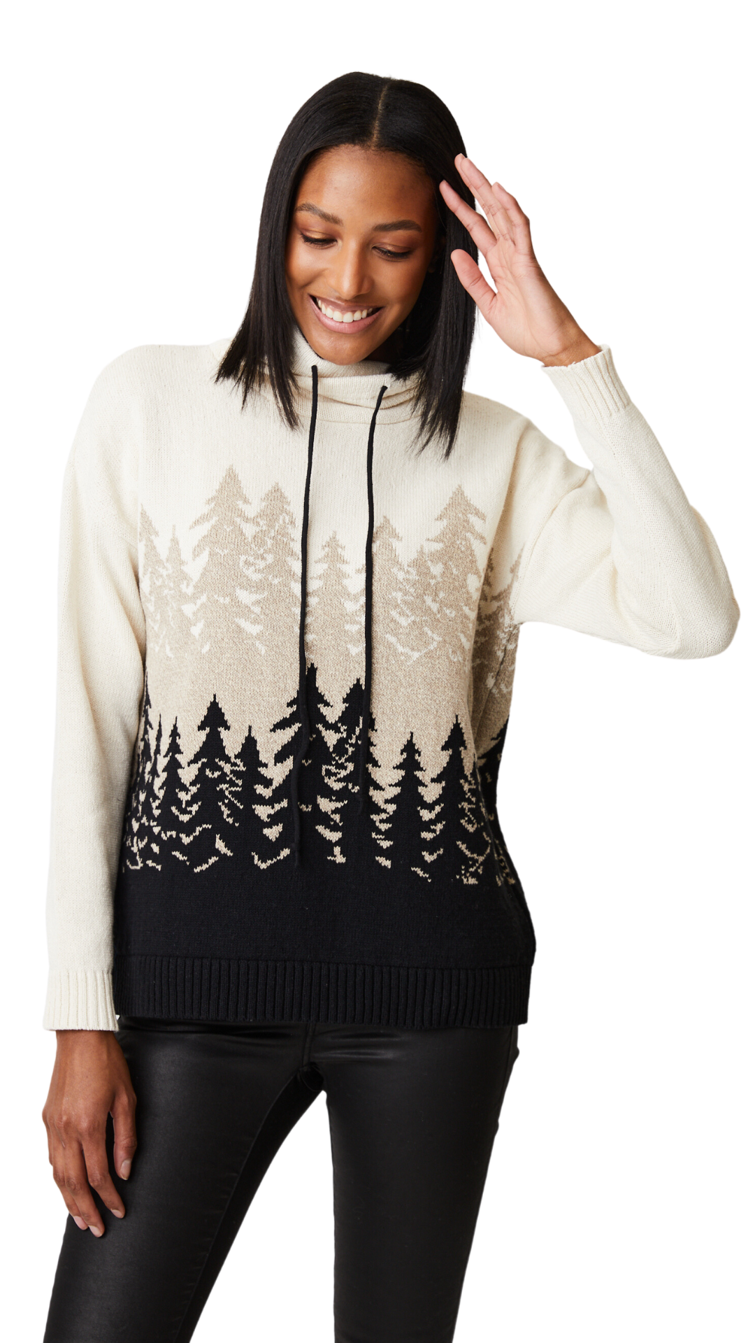 Thalia Tree Pullover Sweater. Style PH87209