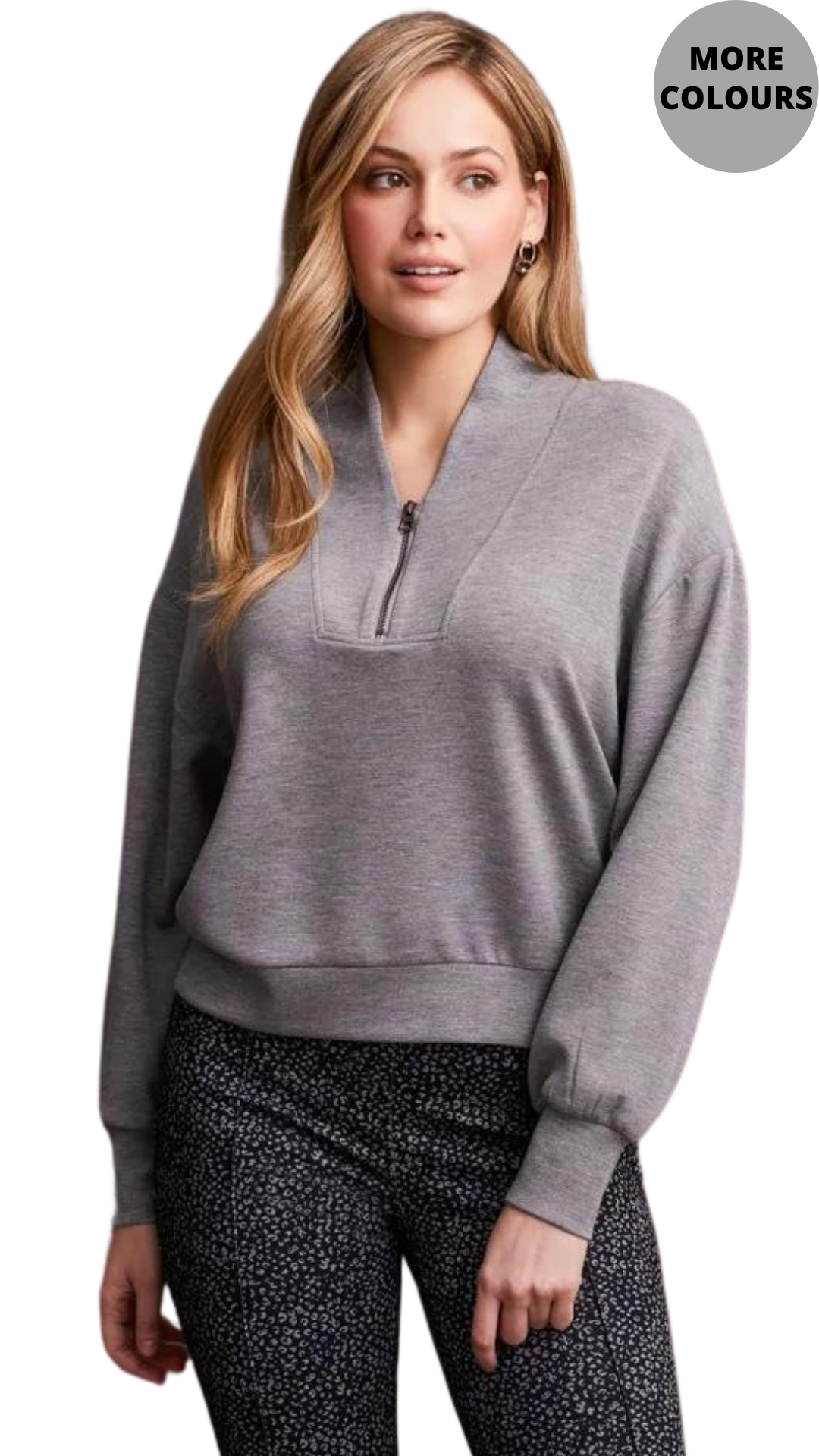 Soft Lux Stretch 1/4 Zip Pullover. Style TR1892O-339O