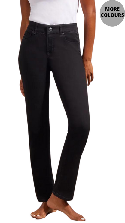 Sophia 32" Curvy Straight Leg Jean. Style TR7572O-5050