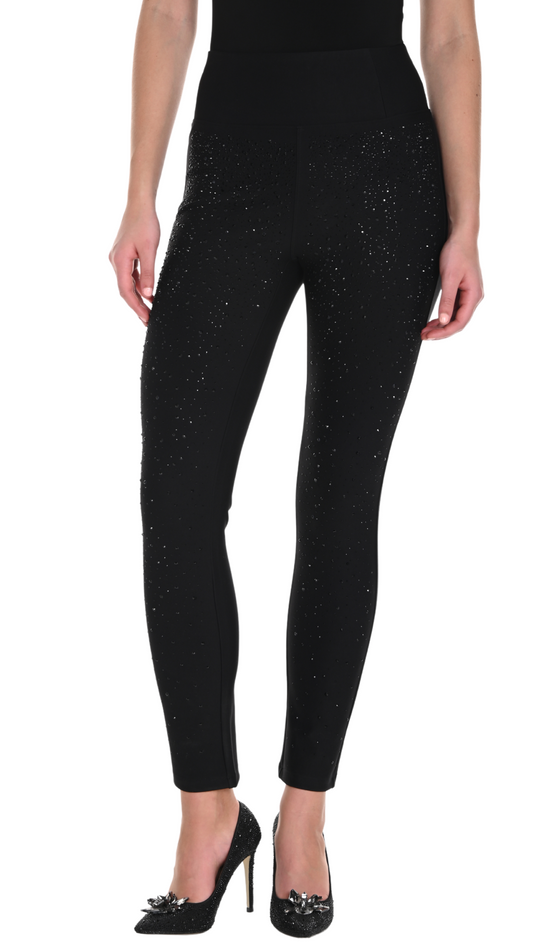 Pull On Textured Stud Front Jeggings. Style FL244644U