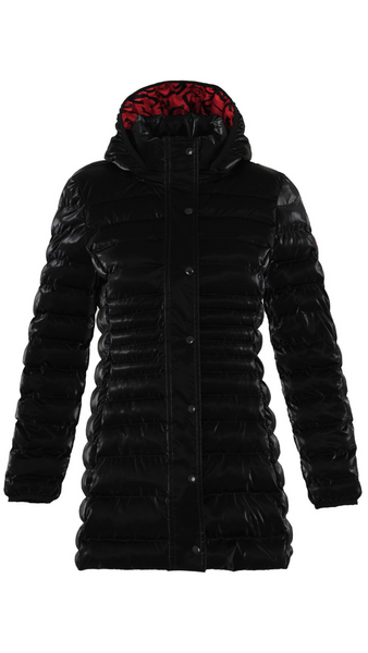 Long Style Shiny Puffer Outerwear. Style DOLC73815