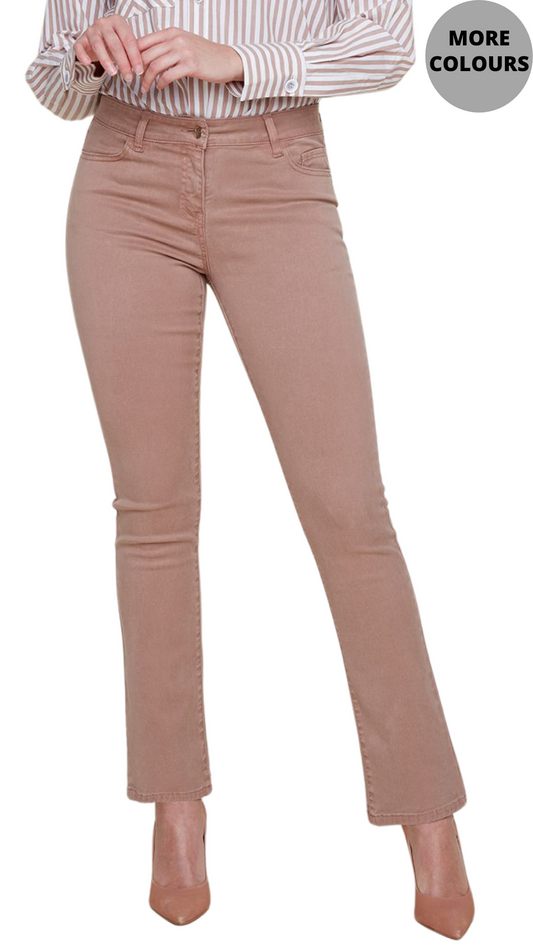 Boot Cut Stretch Jeans. Style REN10002-2008