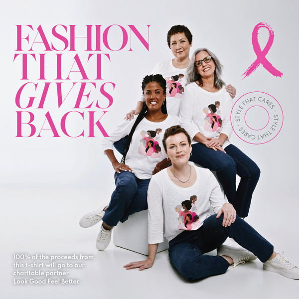 Exclusive Breast Cancer Campaign Top. Style FD3351476