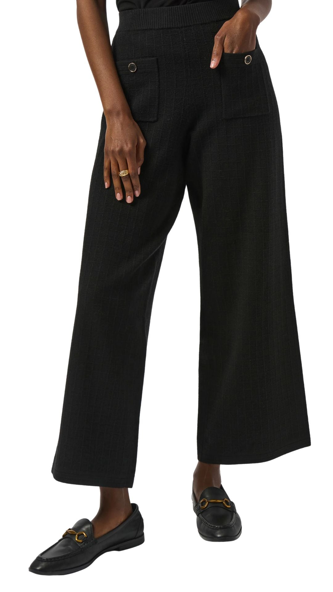 Sweater Knit Straight Leg Pant. Style JR253984