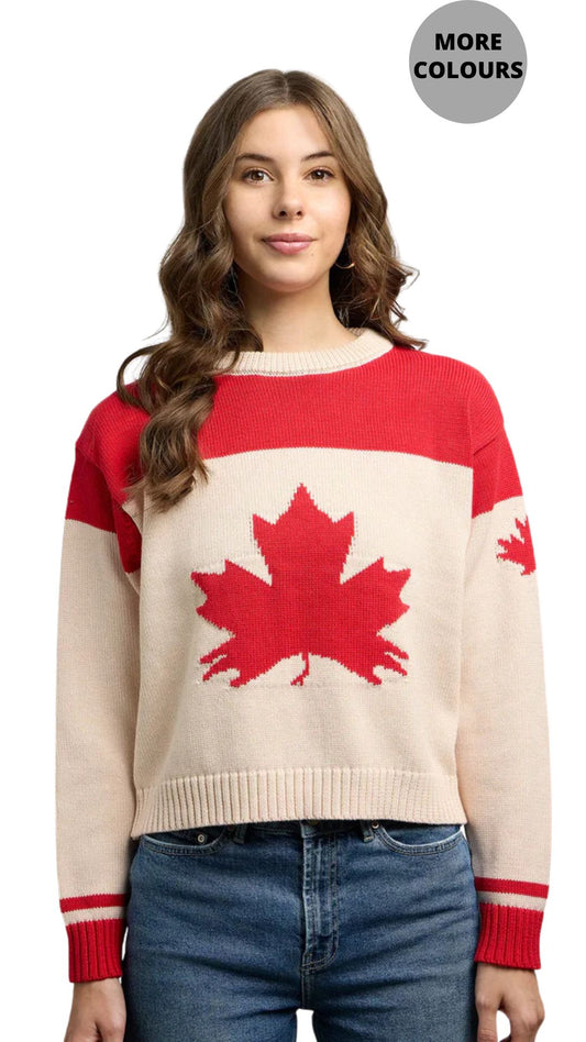 Canadian Shorty Knit Sweater. Style CKI52033