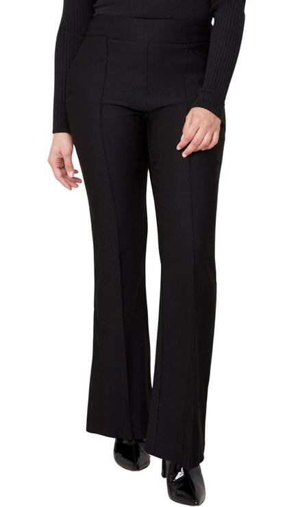 Knit Wide Leg Black Pant. Style REN10054-E906S