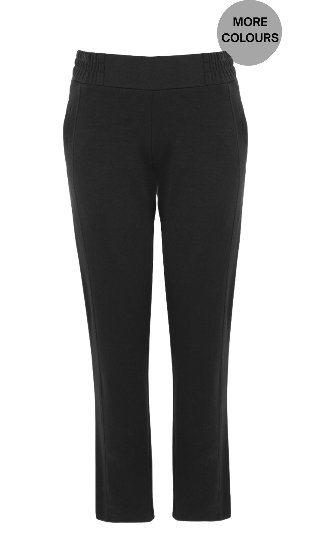 Straight Leg Ankle Length Pull-On Pant. Style DOLC75114