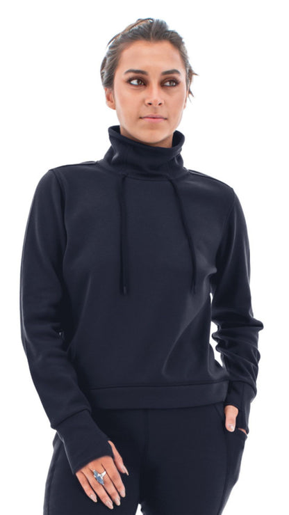 Dog Walker Funnel Neck Top. Style AVM107998