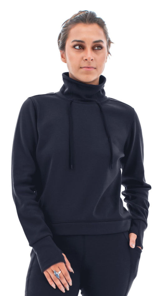 Dog Walker Funnel Neck Top. Style AVM107998